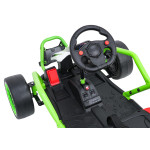 Elektrická motokára Tornado Drift - zelená